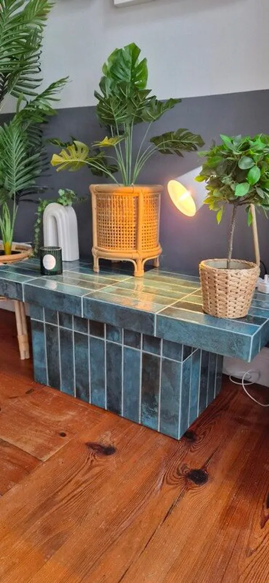 Bespoke handmade one off tiled Coffee Table - Image 1