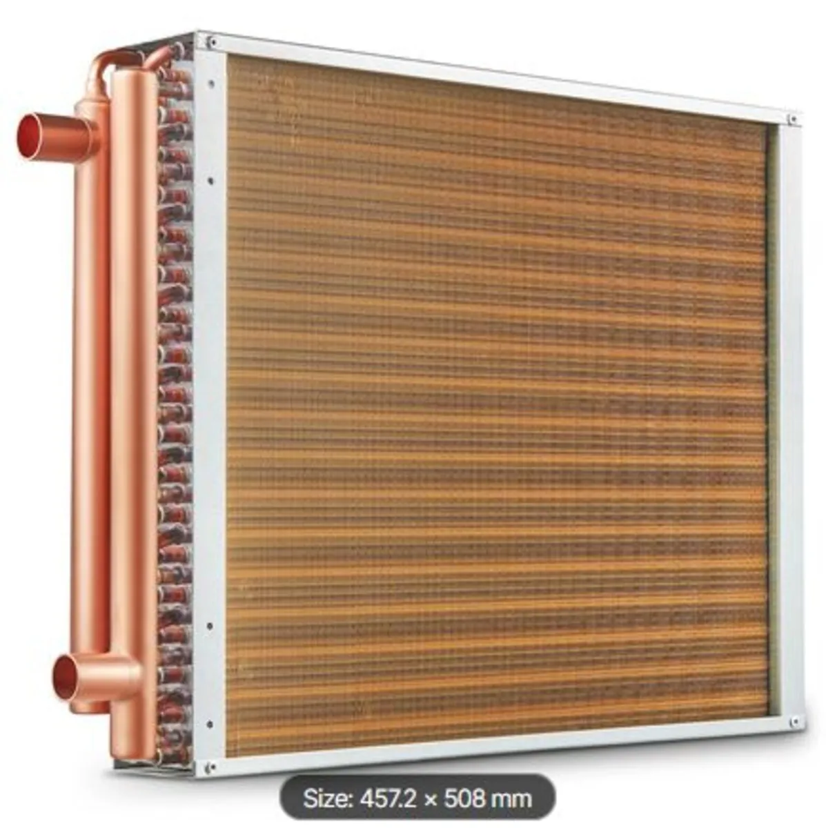 18"x 20"/45.7 x 50.8 cm Heat Exchanger Water - Image 1