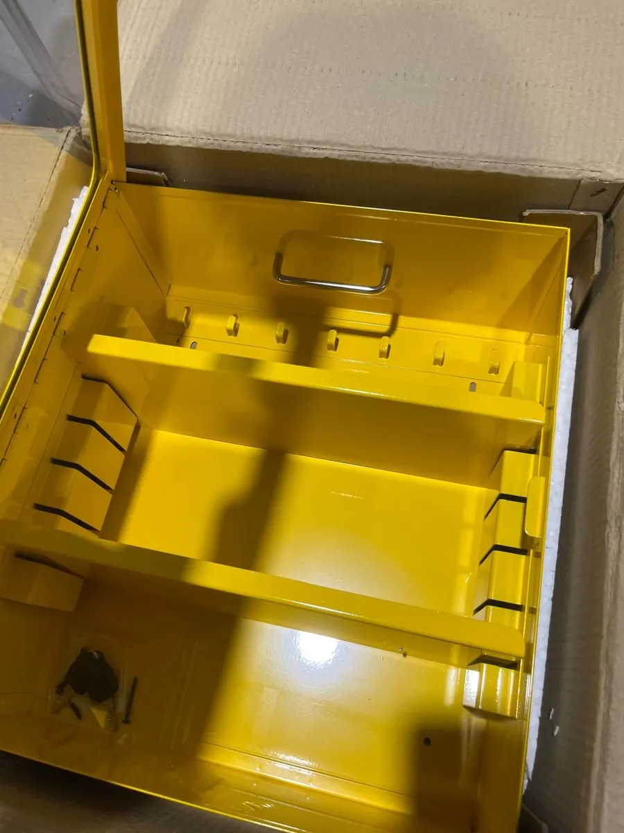 Yellow Lockout Cabinet - Image 3