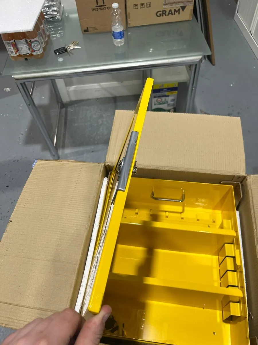 Yellow Lockout Cabinet - Image 4