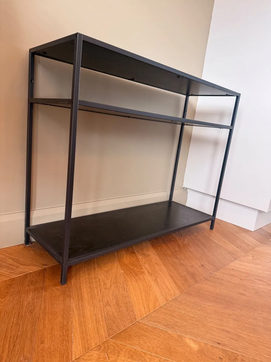 Console Table (Black Ash) - Image 1