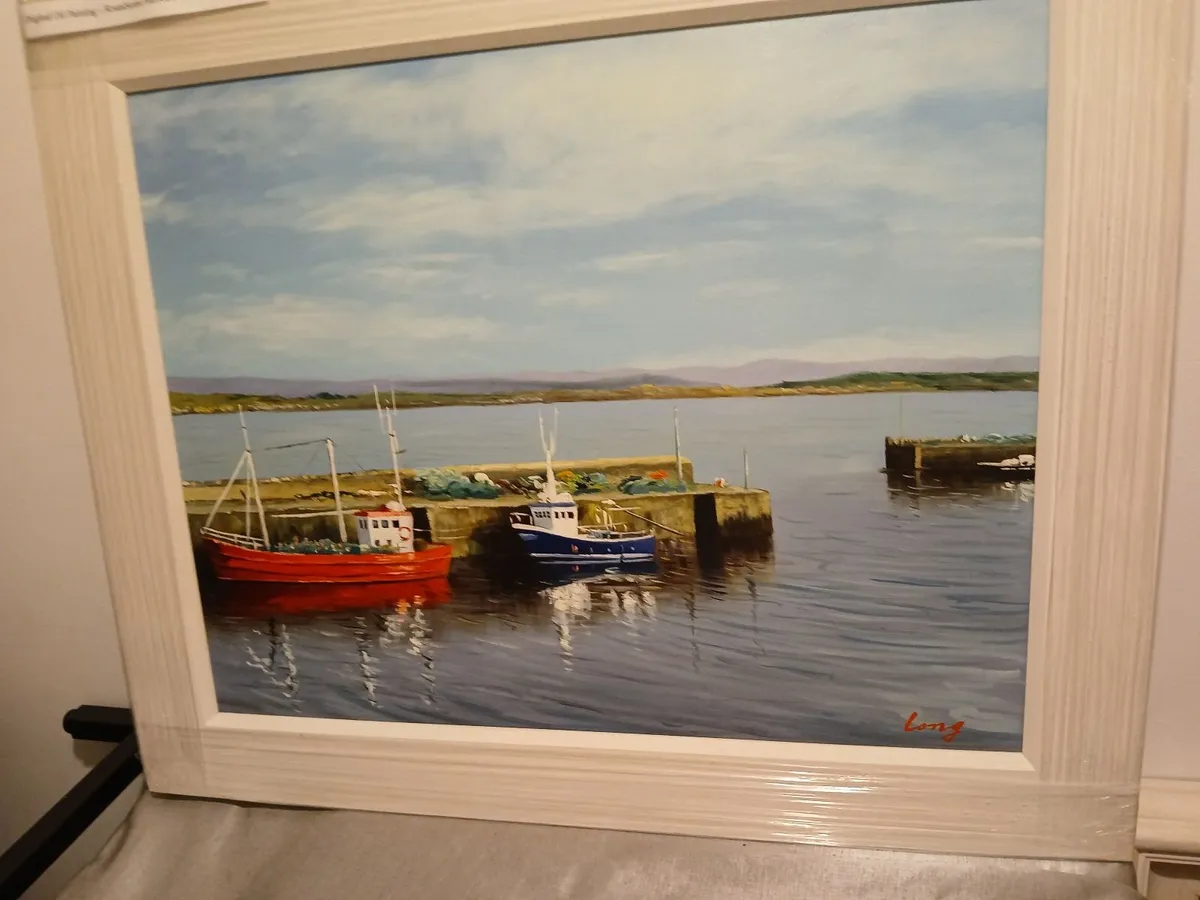 Original oil painting framed connamara - Image 2