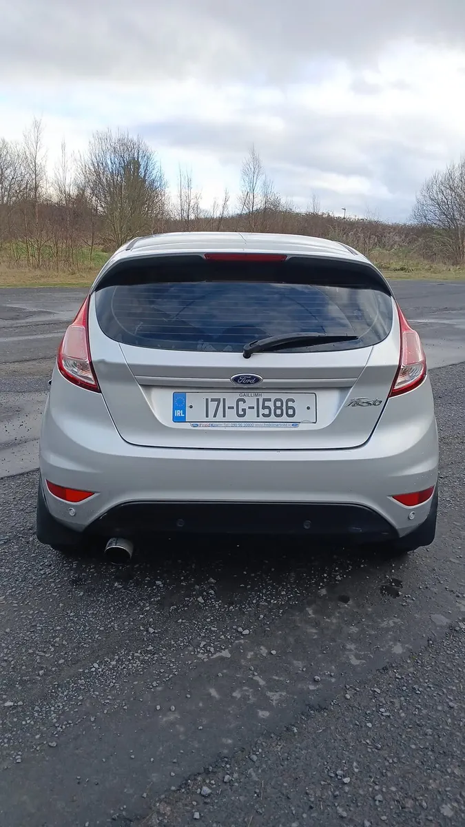 17 ford fiesta 1.6 diesel car nct until January 27 - Image 1
