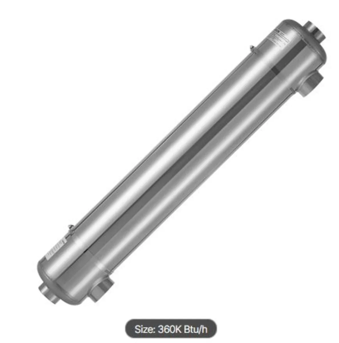 Pool Heat Exchanger, 360K BTU Swimming Pool Heater - Image 2