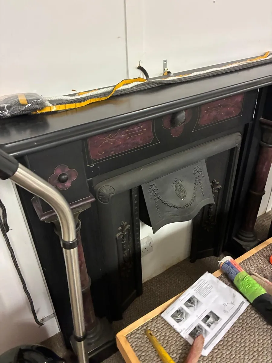 Fireplace showroom display