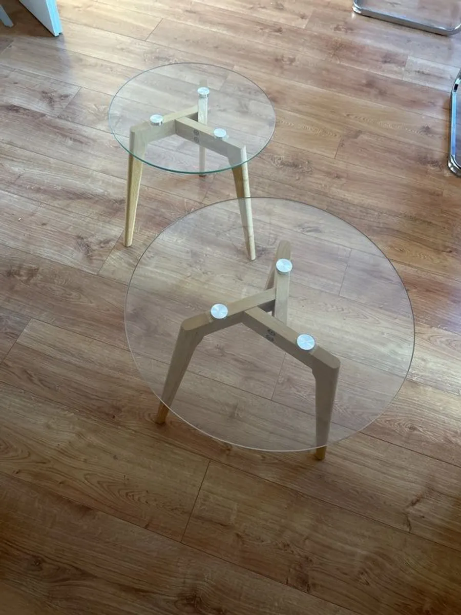 Glass coffee tables - Image 2