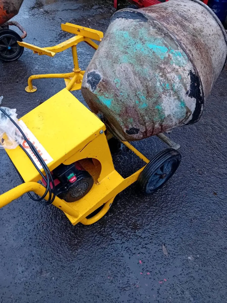 Electric Cement Mixer - Image 1