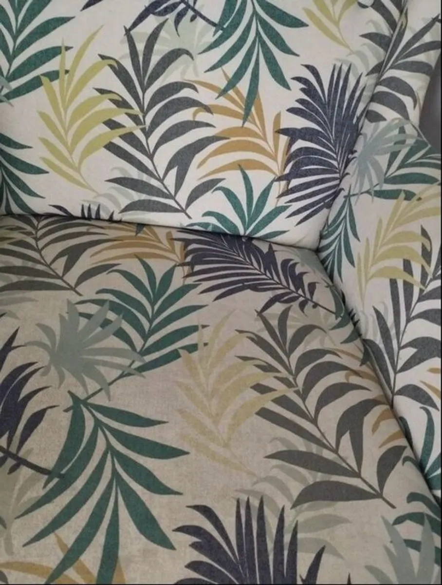 IKEA Strandmon Wingback Armchair and footstool - Image 4