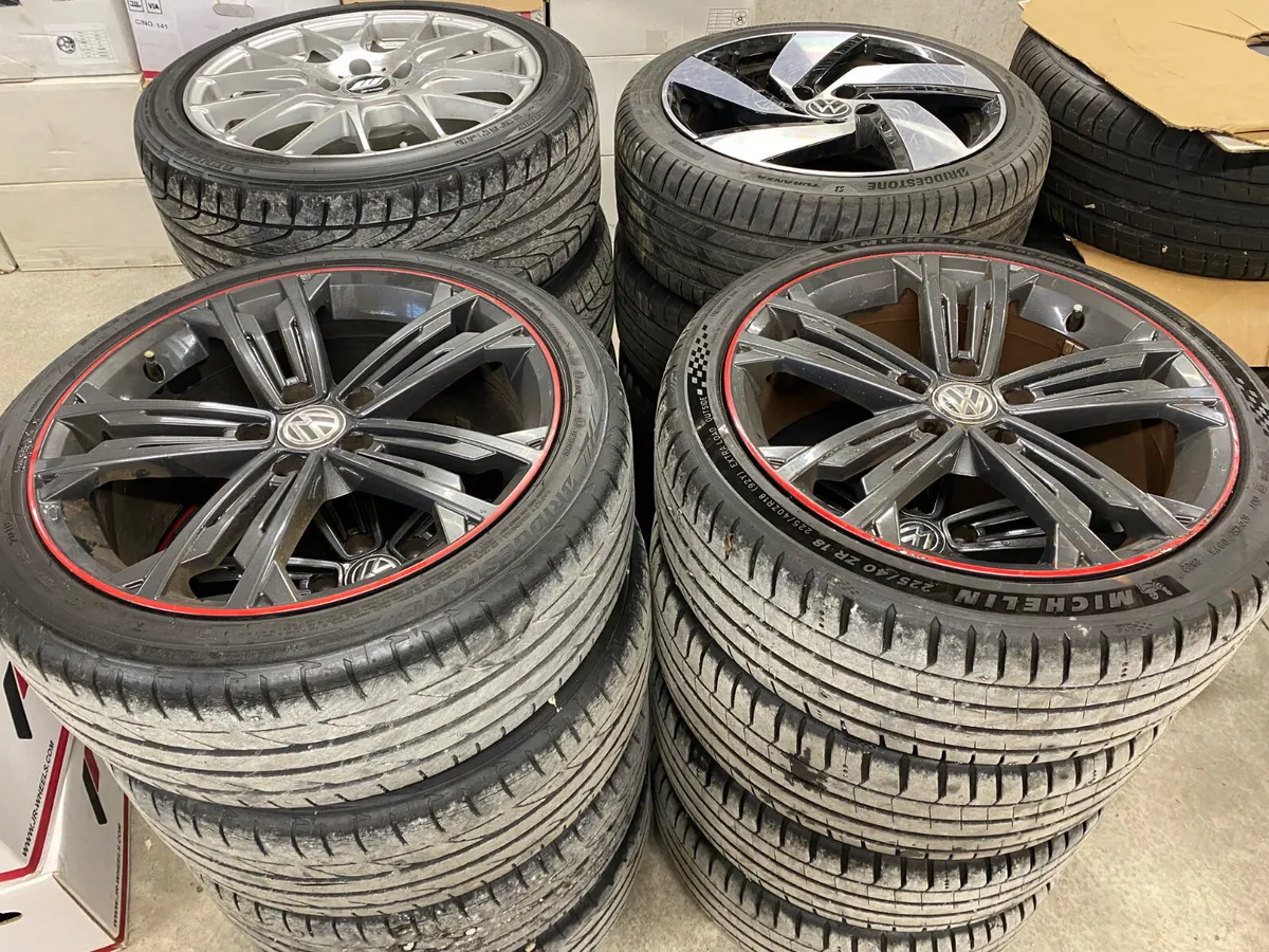 VW golf original alloys - Image 2
