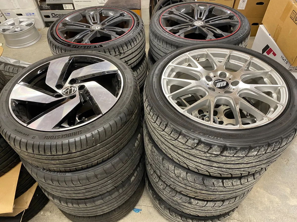 VW golf original alloys - Image 3