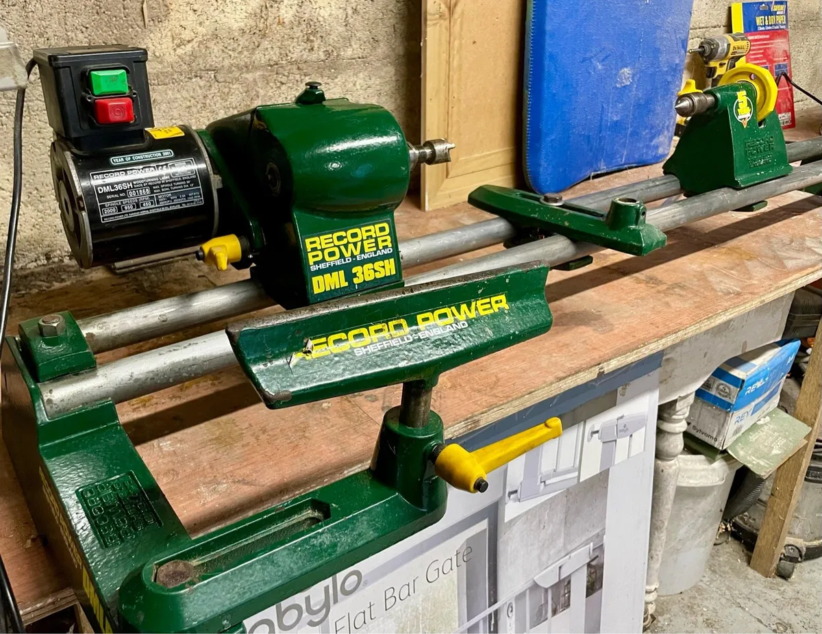 Record power lathe - Image 1