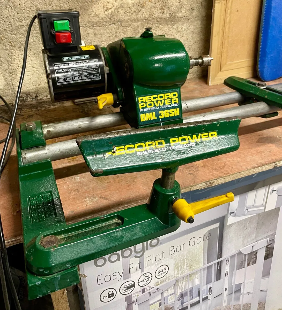 Record power lathe - Image 3