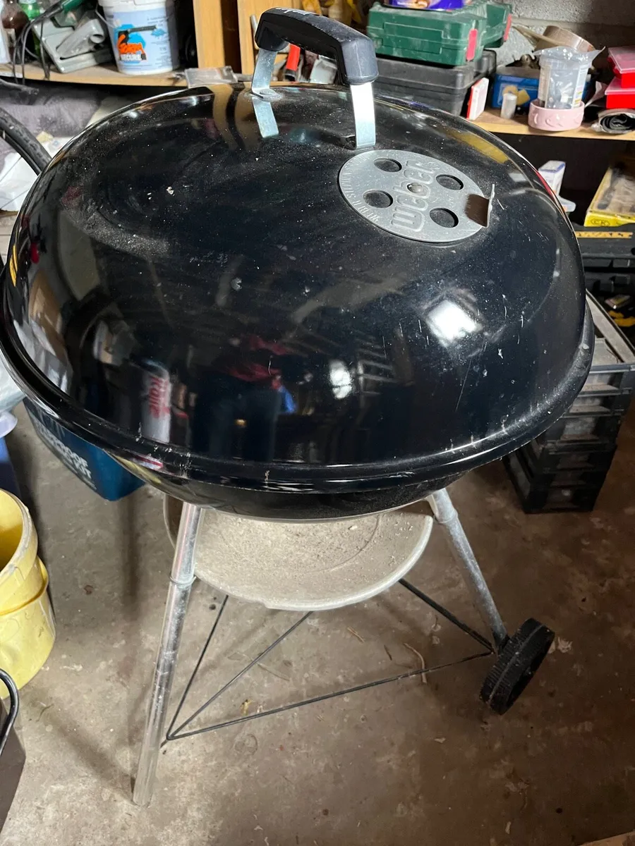 Weber kettle barbecue