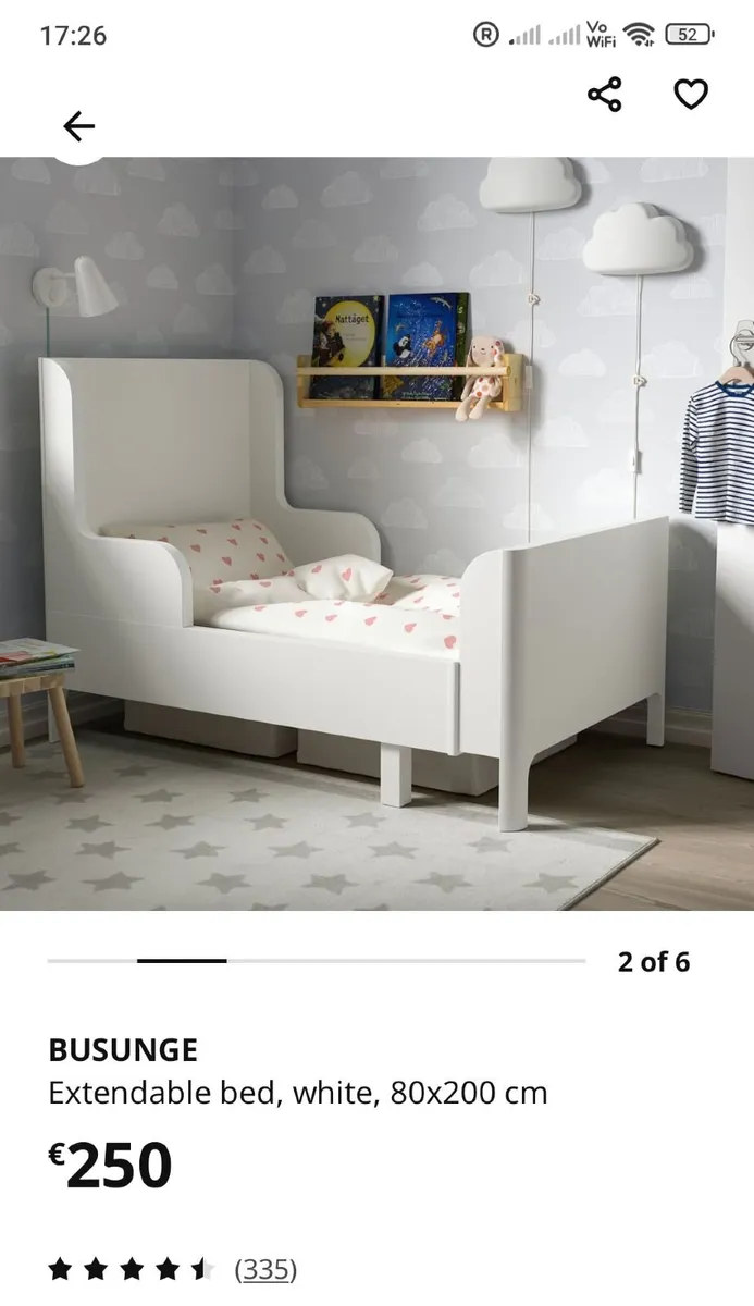Extendable Bed with Mattress - Image 3