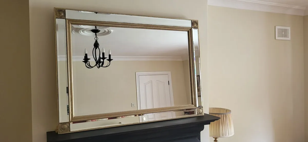 Over mantle Mirror