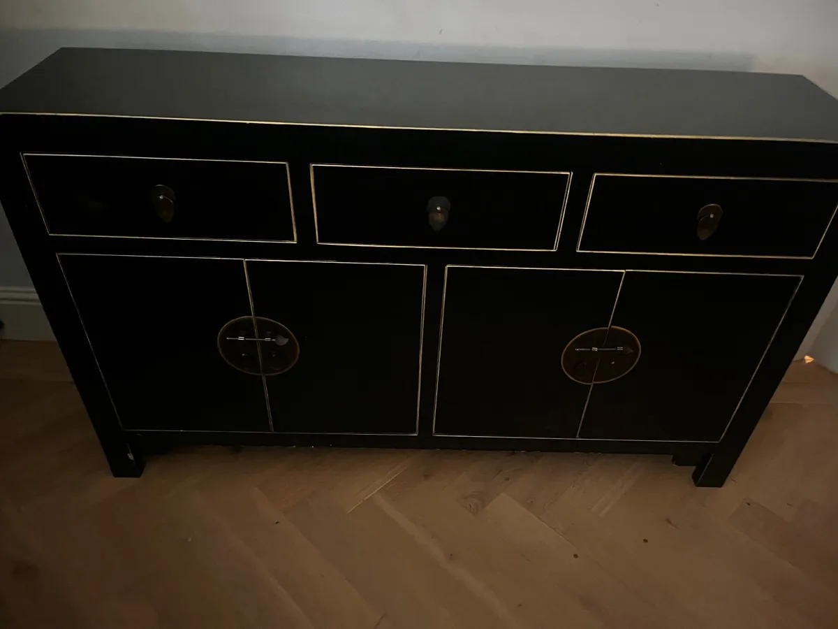 Black canbinet for sale - Image 1