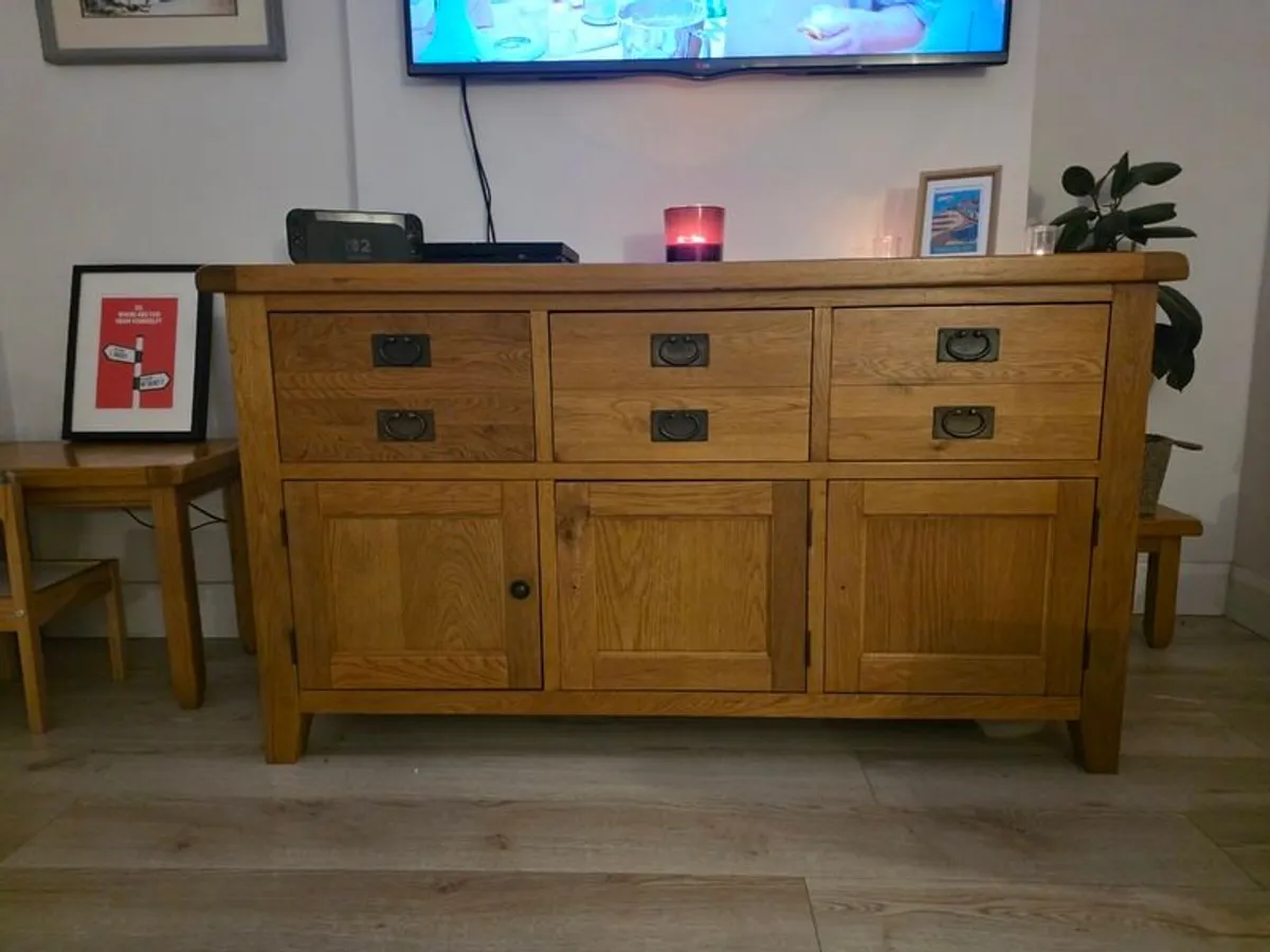 Oak Sideboard - Image 2