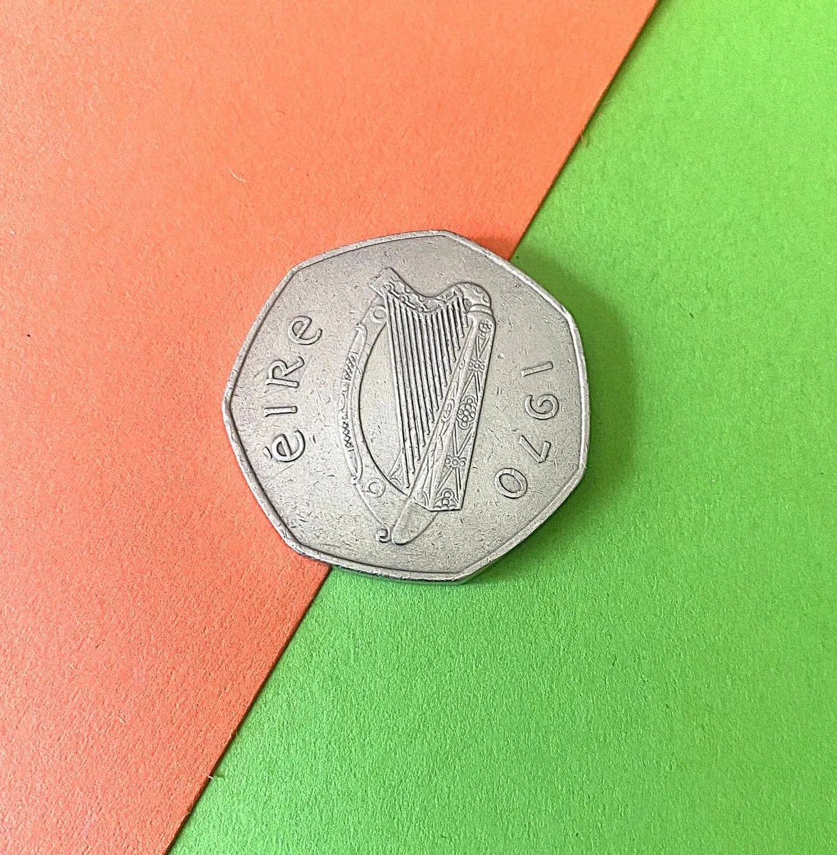 ÉIRE 1970 Woodcock 50p Coin - Image 4
