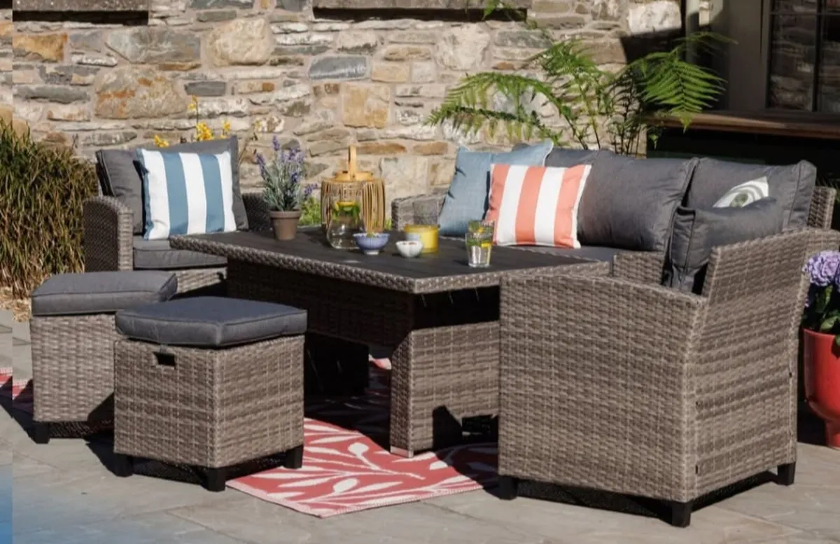 Ratten garden furniture set