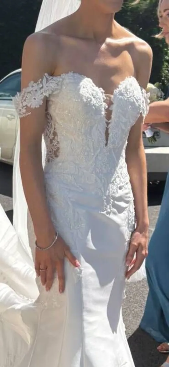 Wedding Dress For Sale - Image 1