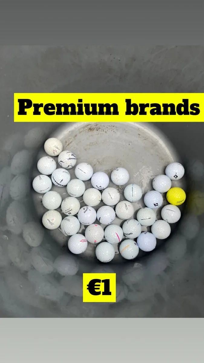 used golf balls-premium brands- from €0.5 - Image 2