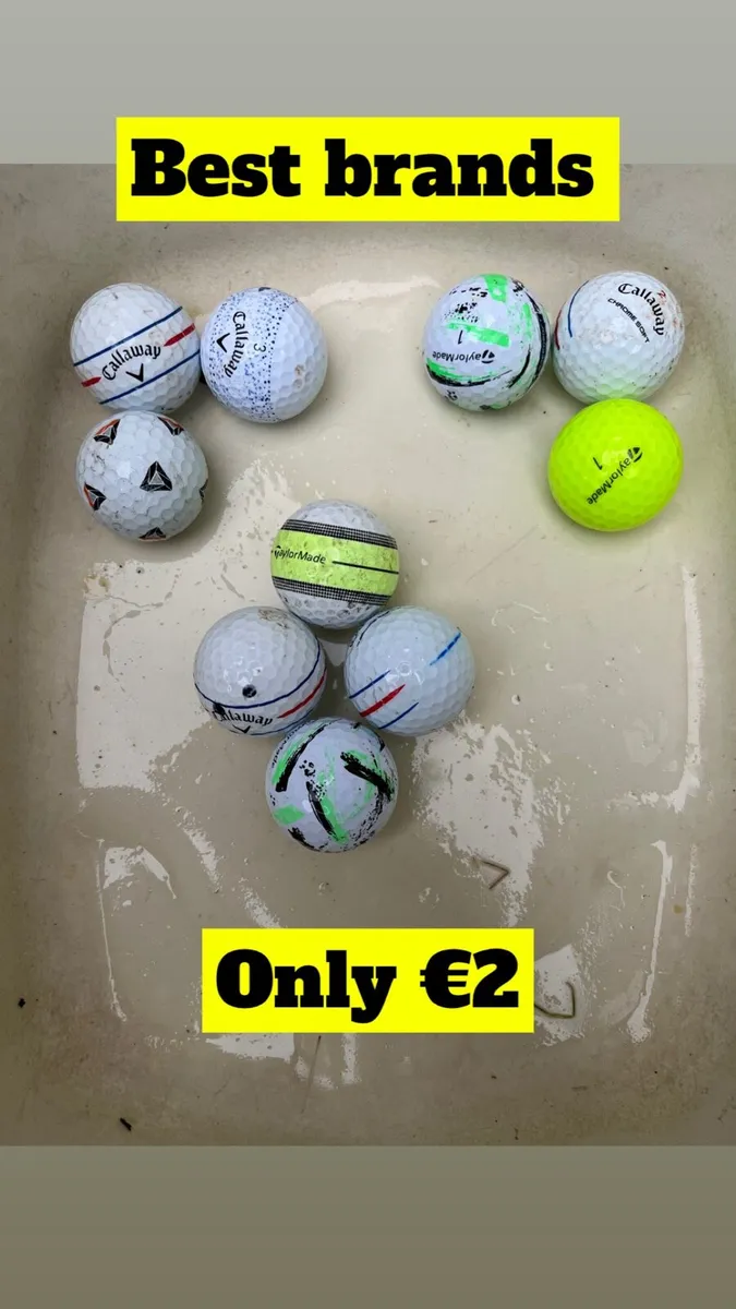 used golf balls-premium brands- from €0.5 - Image 3