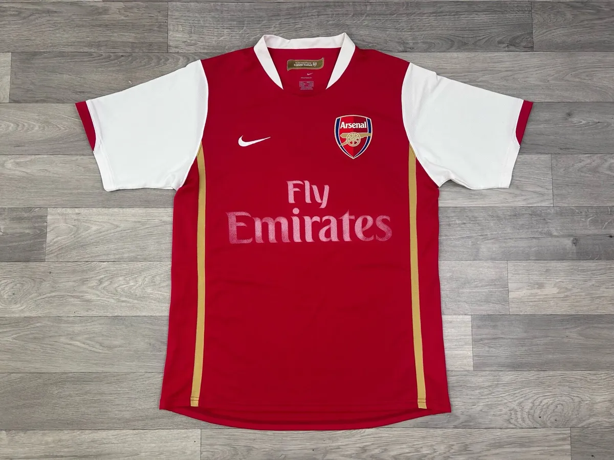 Vintage 2006 Nike Arsenal London Fabregas Jersey S - Image 3