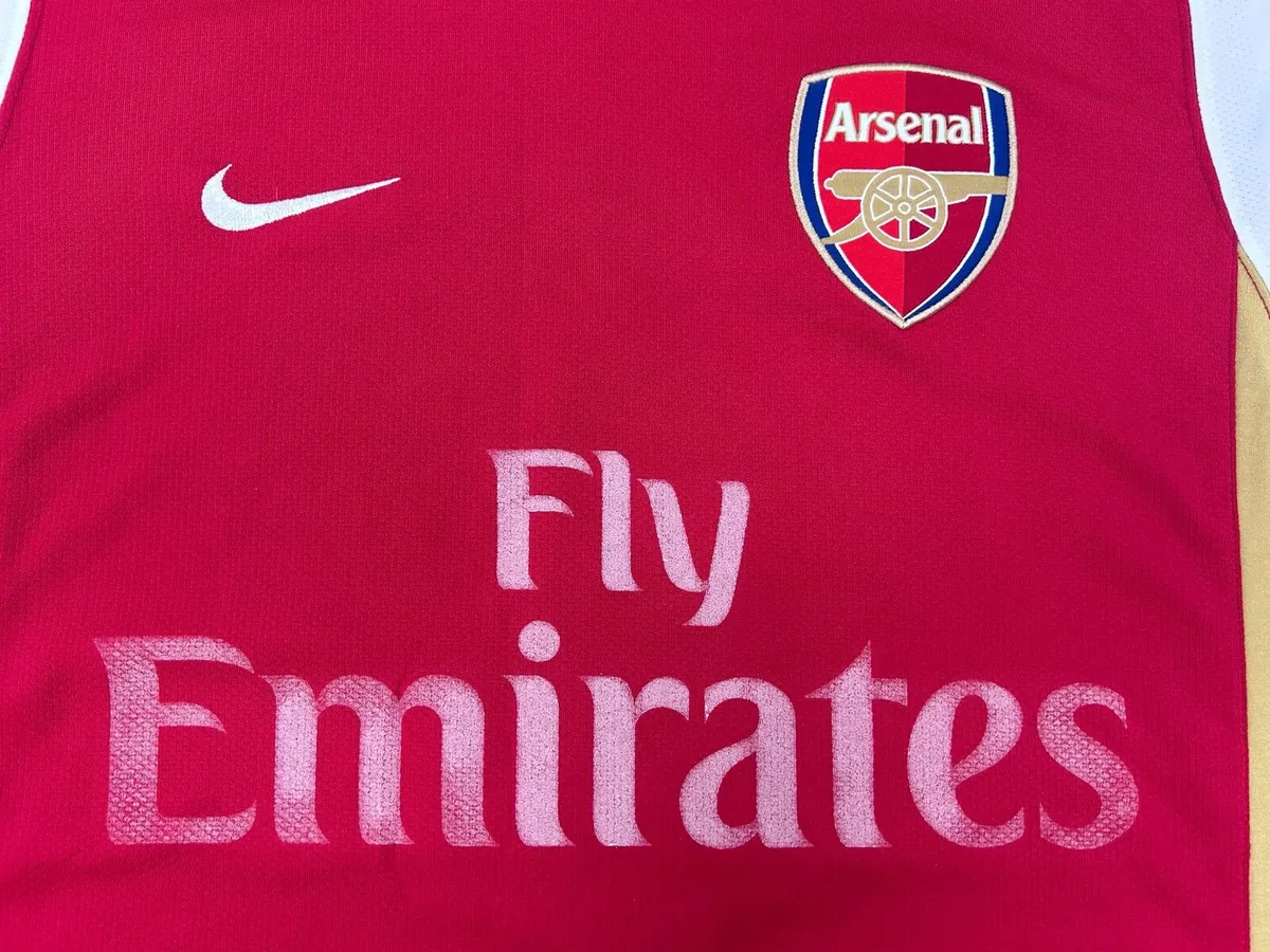 Vintage 2006 Nike Arsenal London Fabregas Jersey S - Image 4