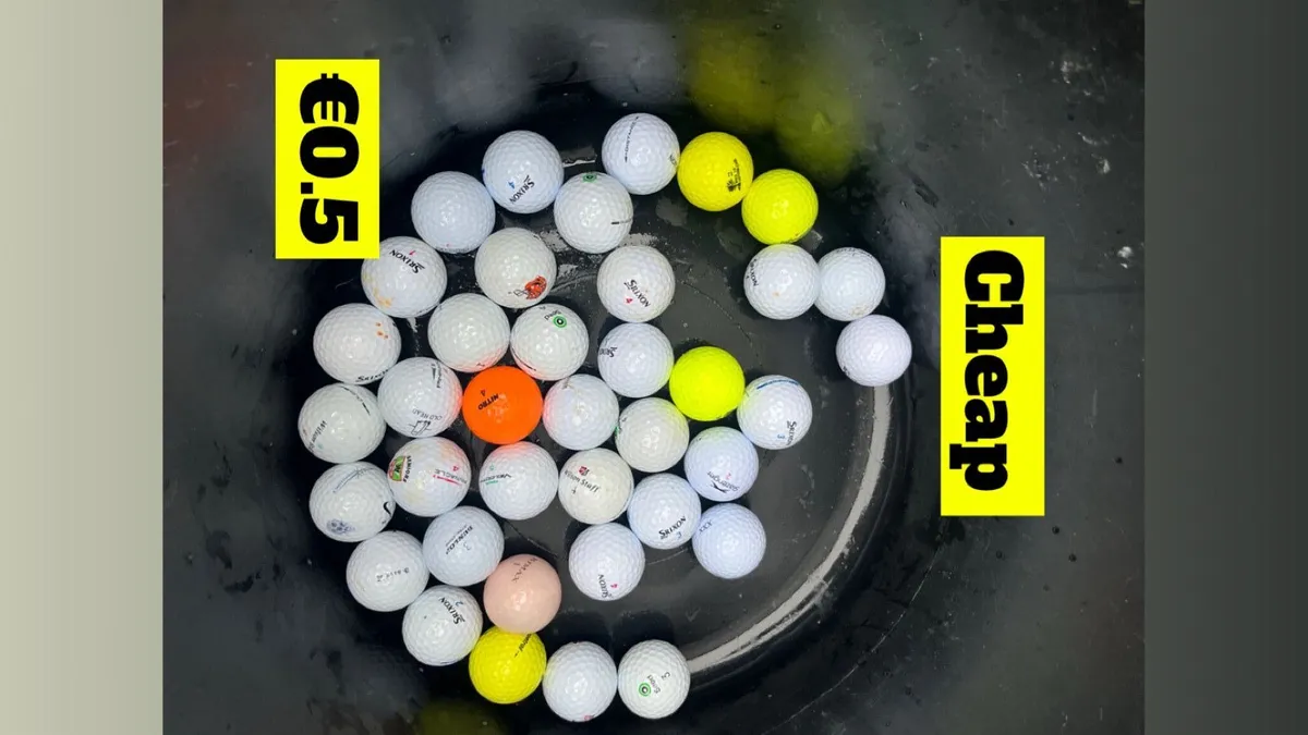 used golf balls-premium brands- from €0.5 - Image 1