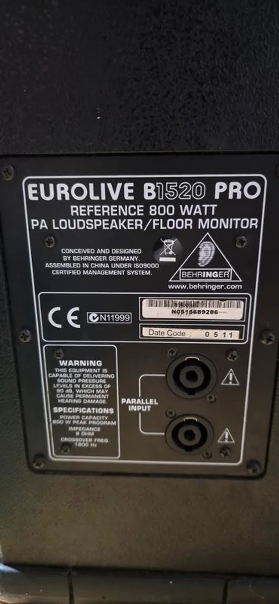 behringer speakers and others - Image 3