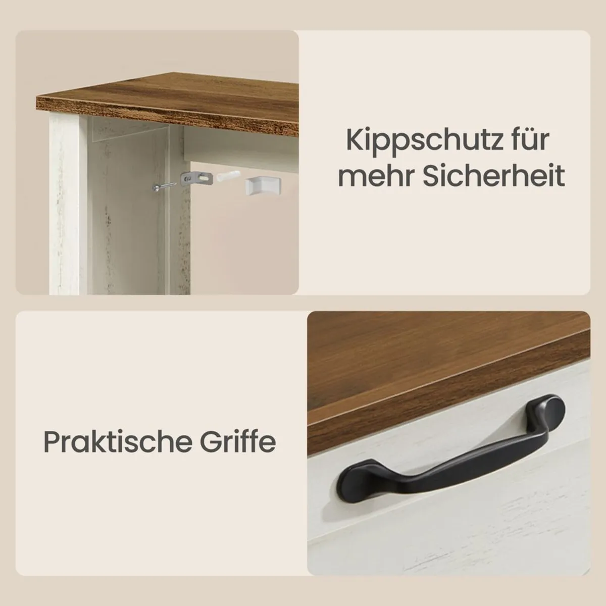 White 4 Flap Shoe Cabinet 127cm Wide Slim Hallway - Image 4