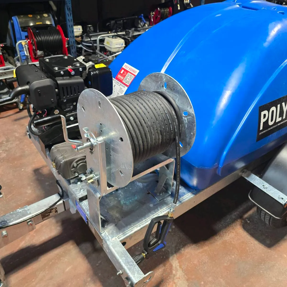 1100L Bowser Diesel Power Washer - Image 3