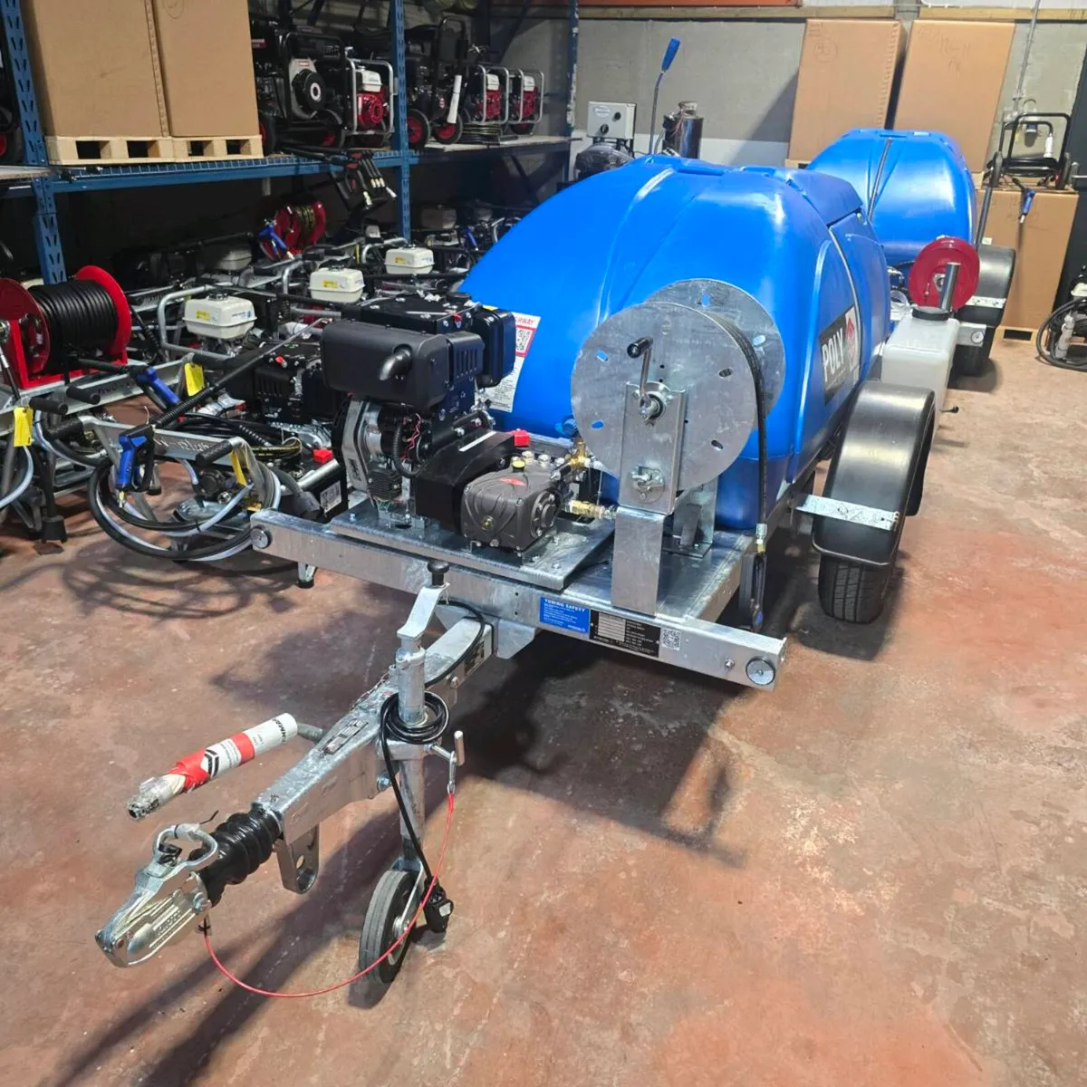 1100L Bowser Diesel Power Washer - Image 1