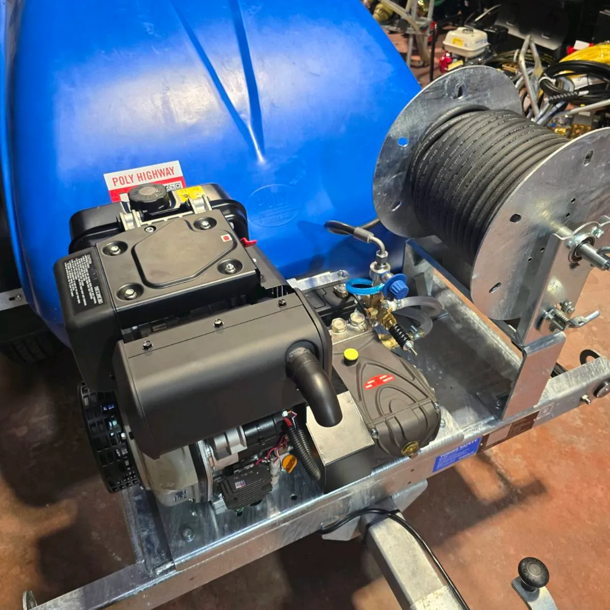 1100L Bowser Diesel Power Washer - Image 2