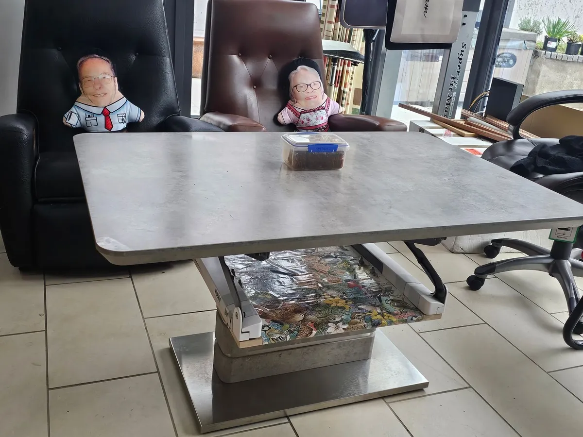 Height-adjustable dinner-coffee Table - Image 2