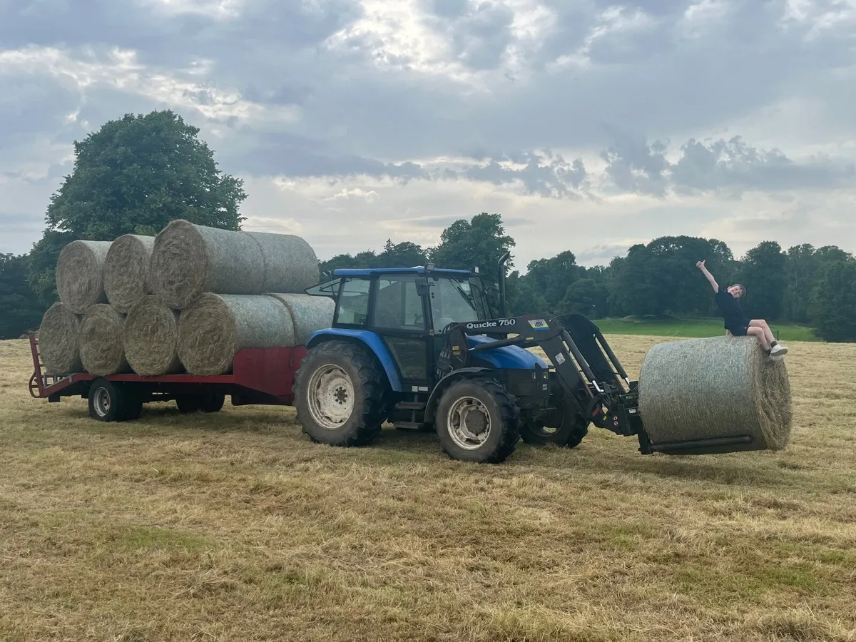 Low loader - bale trailer - Image 4
