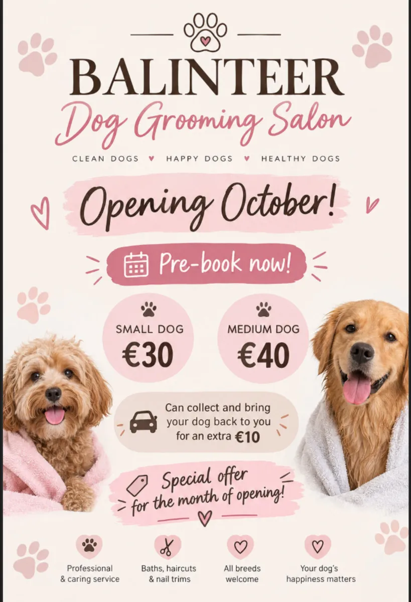 Dog grooming