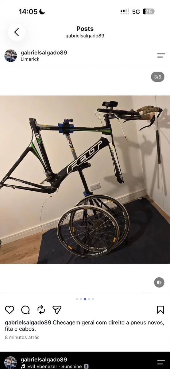 Felt B16 Triathlon/TT Bike — Full Carbon Frame - Image 3