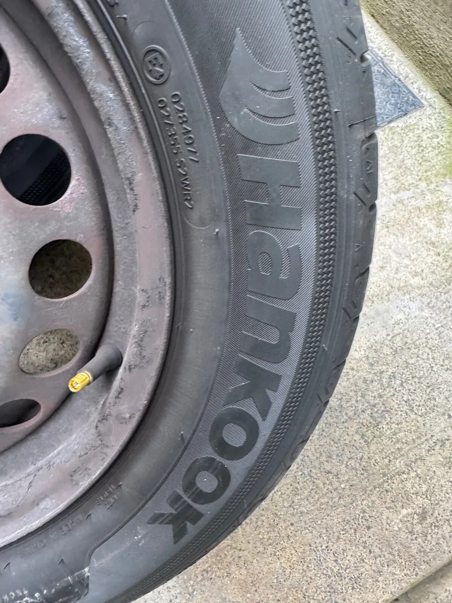 R15 Hanckook tyres VW caddy golf seat skoda - Image 2
