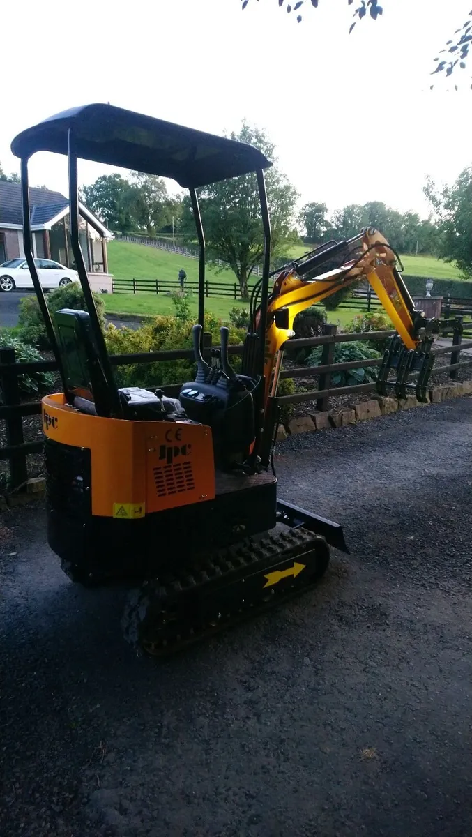 NEW JPC MINI DIGGER + LOG GRAB - Image 3