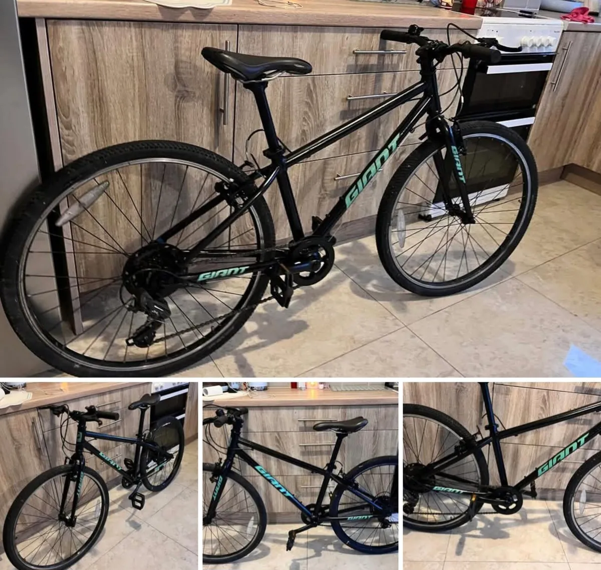 GIANT HYBRID BIKE 24 INCH 
18 SPEED SHIMANO GEARS - Image 1