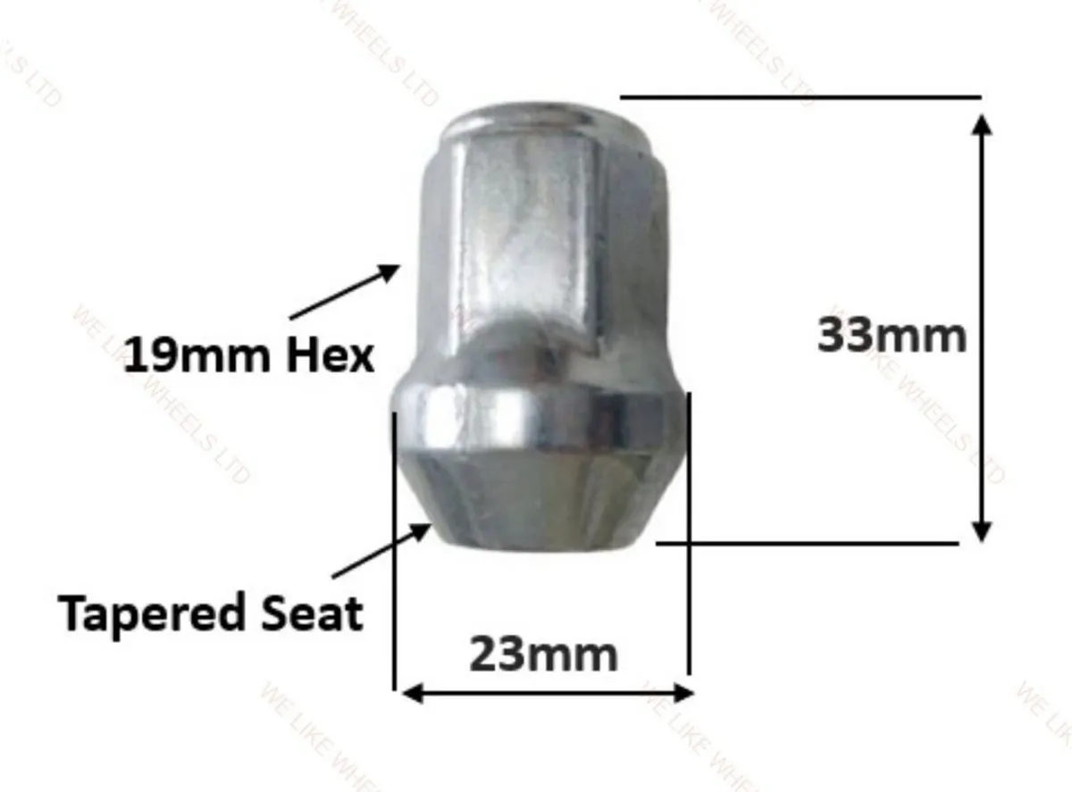 24 x Ford Ranger wheel nuts - Delivery - Image 3