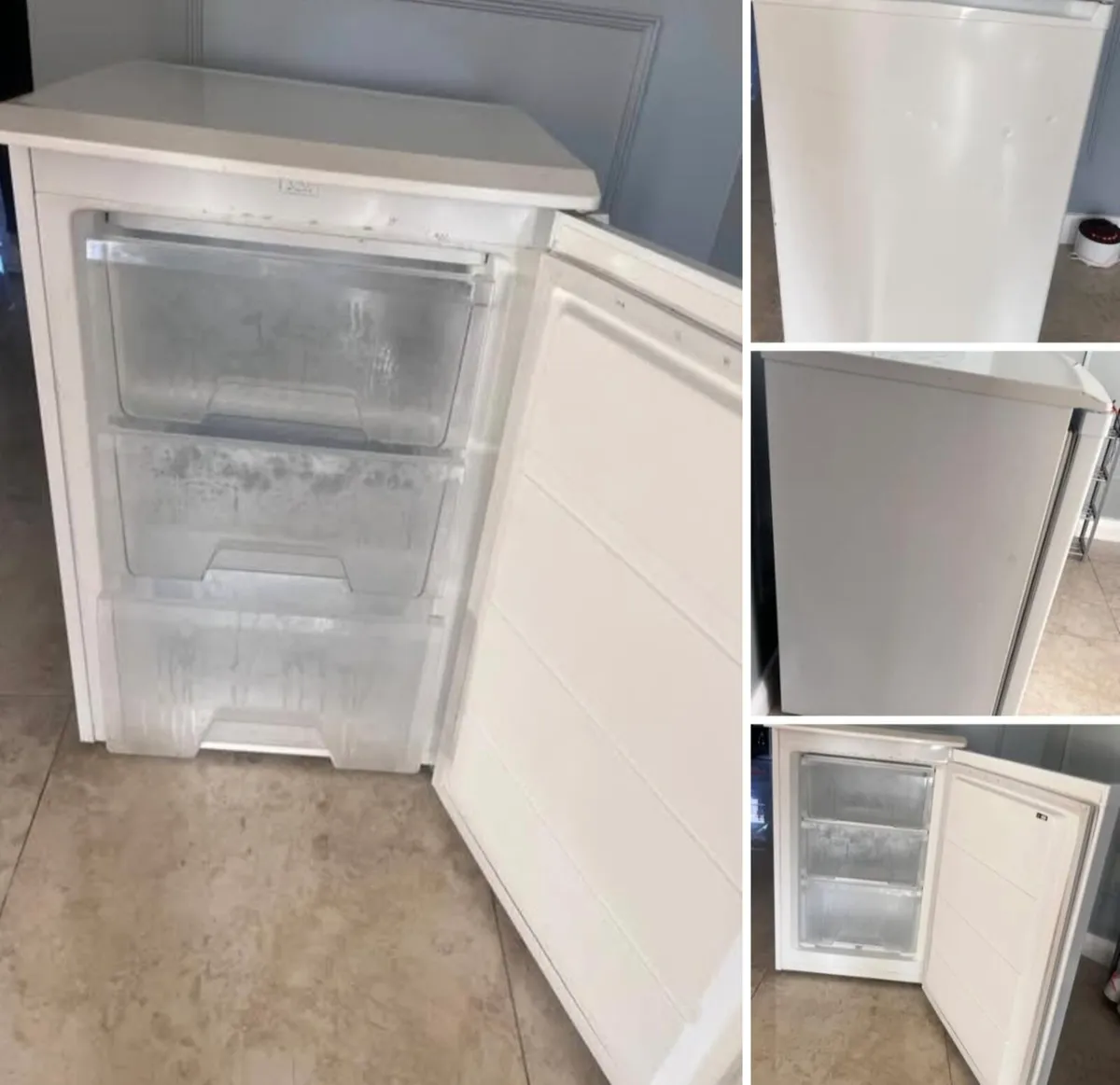 BEKO FREESTANDING UNDERCOUNTER FREEZER  - WHITE WO - Image 1