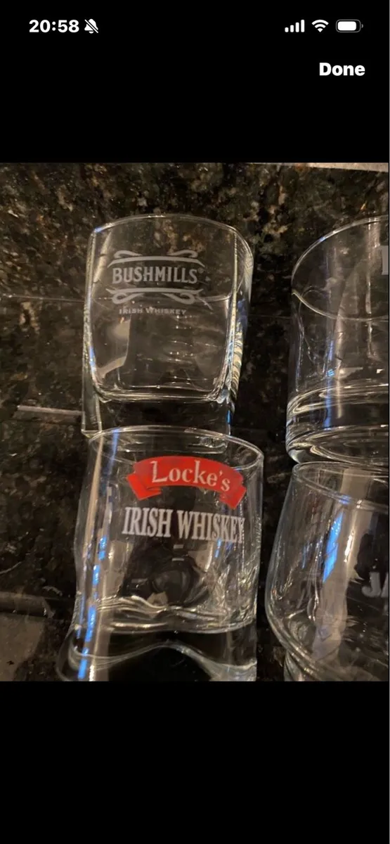 Irish Whiskies Glasses Collection (6) - Image 2