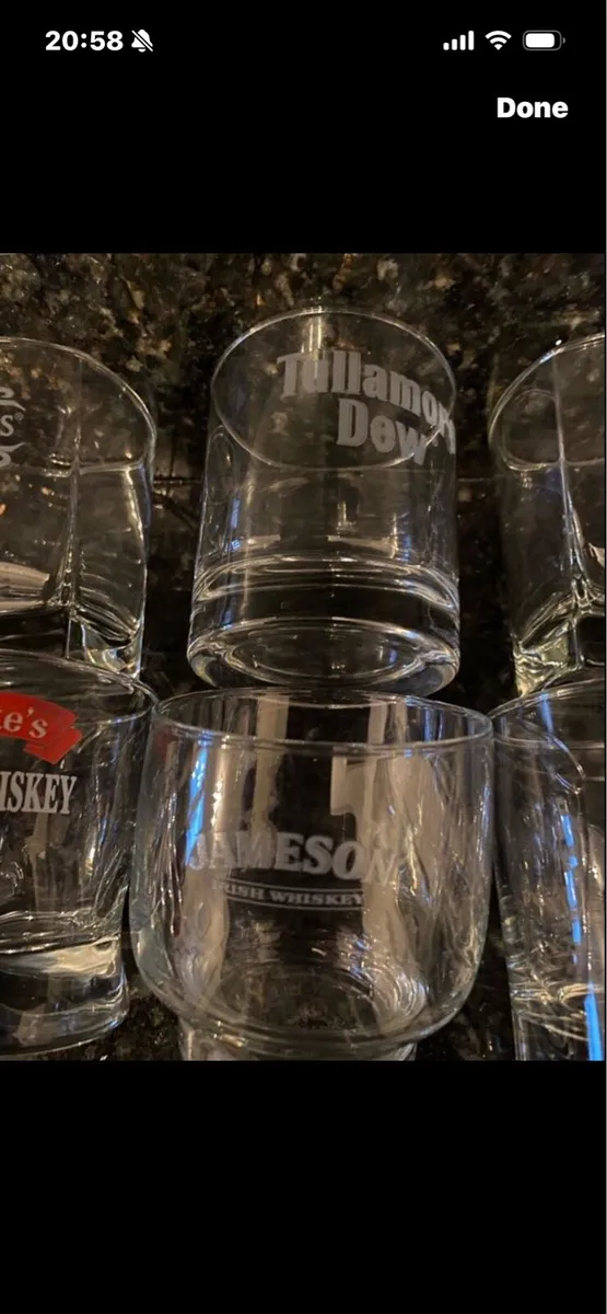 Irish Whiskies Glasses Collection (6) - Image 3