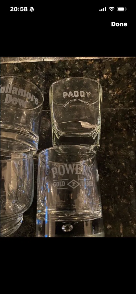 Irish Whiskies Glasses Collection (6) - Image 4