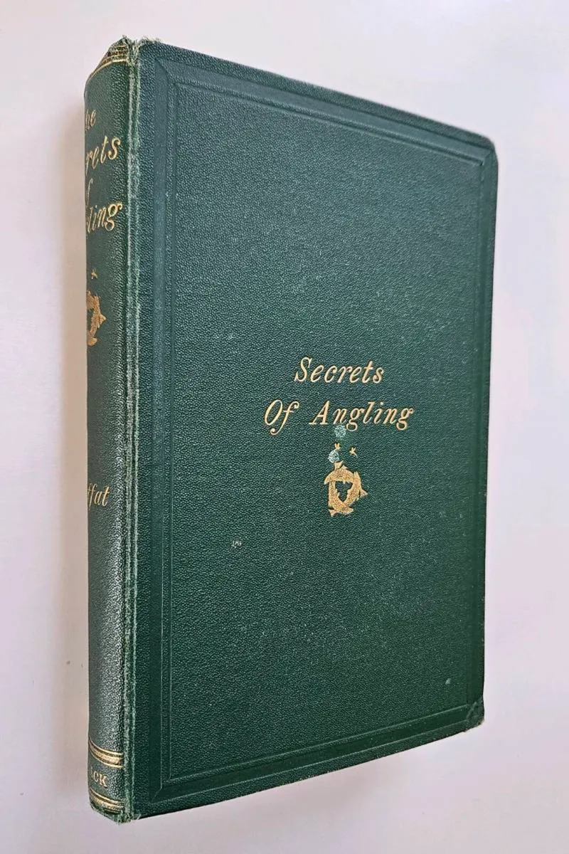 The Secrets of Angling 1865 - Antique Fishing Book - Image 1