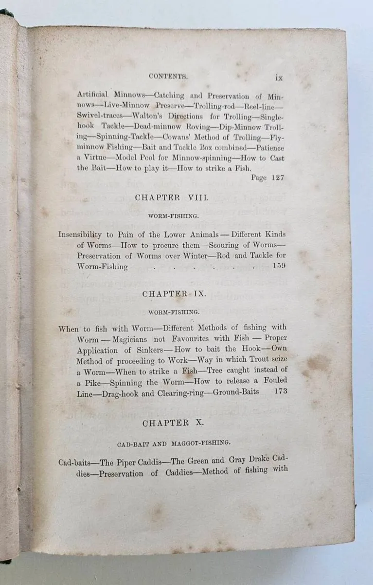 The Secrets of Angling 1865 - Antique Fishing Book - Image 4