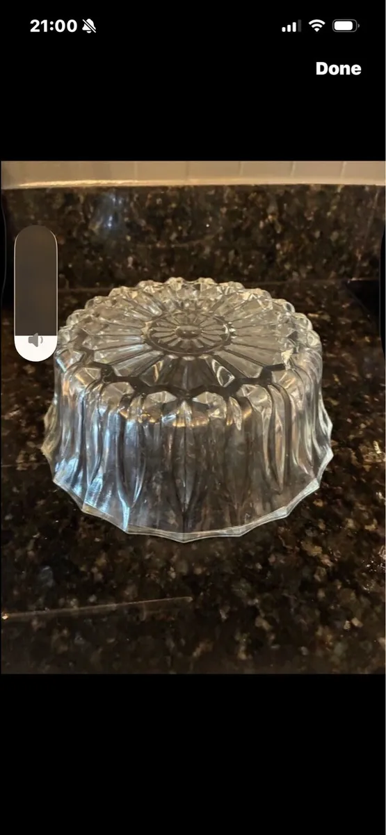 Vintage Italian Crystal Bowl - Image 3