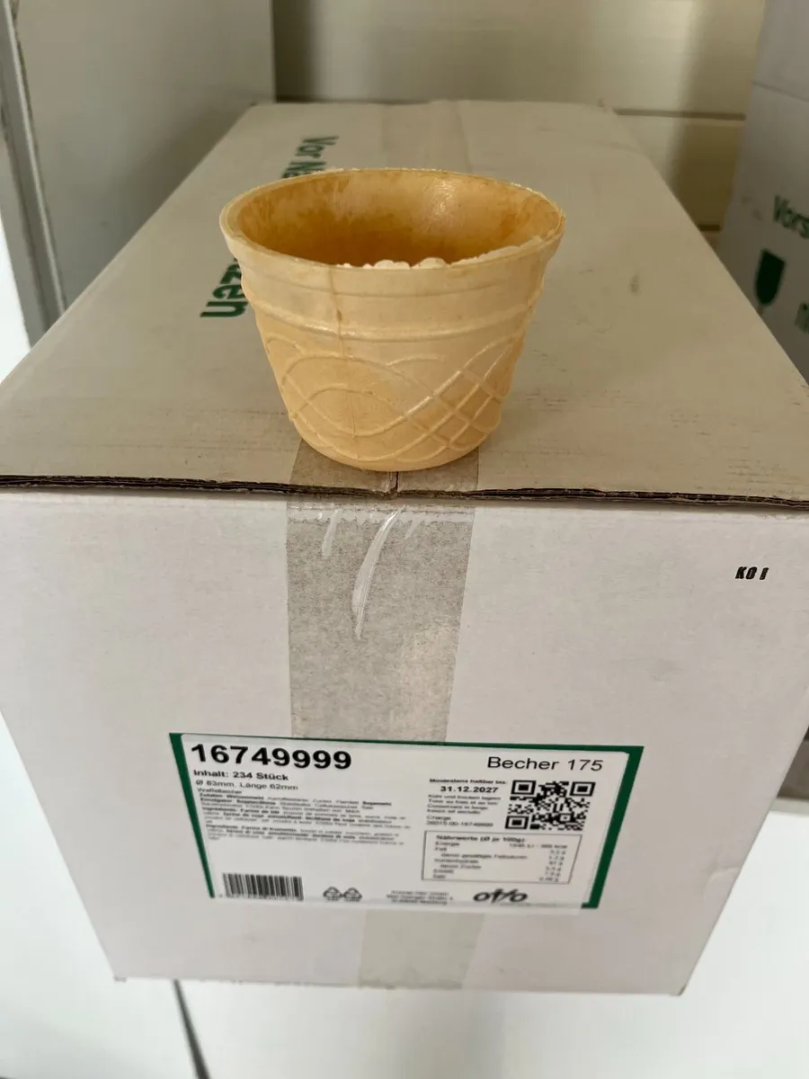 Edible ice cream tubs - Image 2